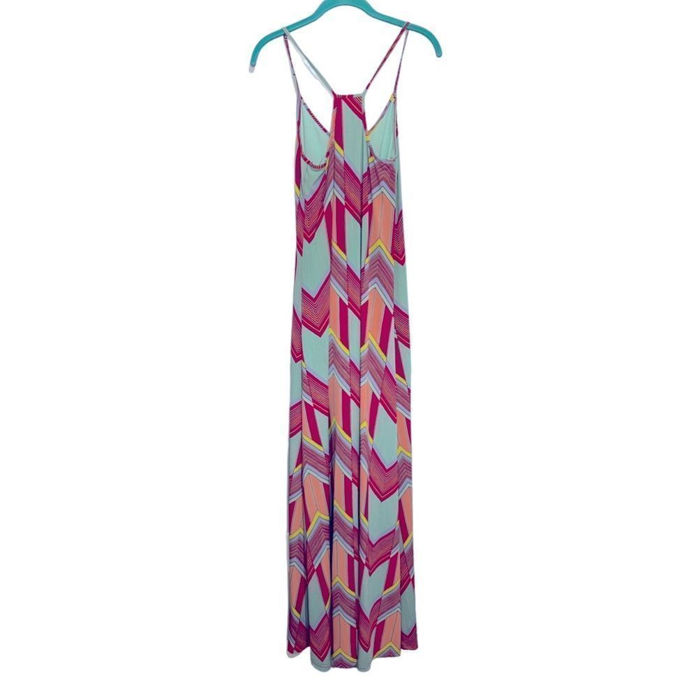 JUDITH MARCH GRAPHIC PRINT MAXI DRESS SIZE SMALL - Picture 2 of 4